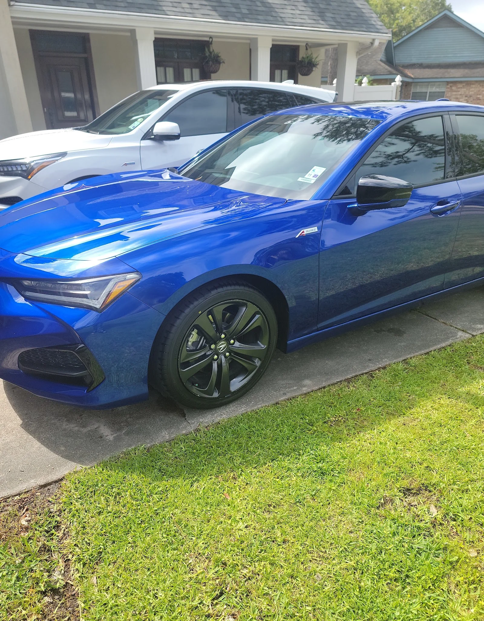 Tinted sedan finished by Slidell Classic Window Tinting